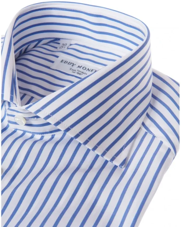 CAMICIA BASTONCINO CON COLLO FRANCESE | Eddy Monetti Best