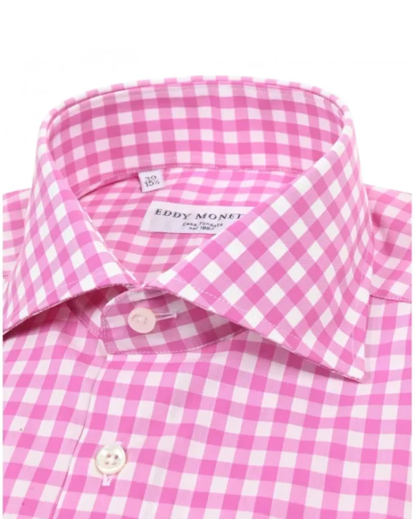 CAMICIA IN COTONE A QUADRI | Eddy Monetti Fashion