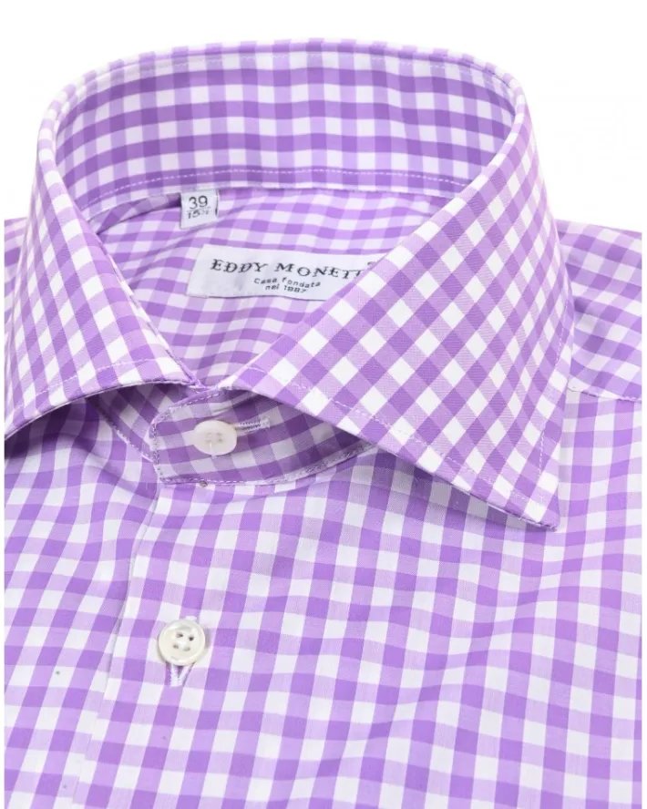 camicia_in_cotone_a_quadr_1.webp CAMICIA IN COTONE A QUADRI | Eddy Monetti Hot