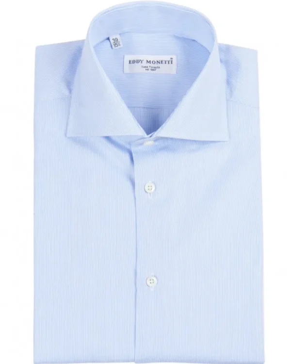 CAMICIA MILLERIGHE CON COLLO FRANCESE | Eddy Monetti Hot