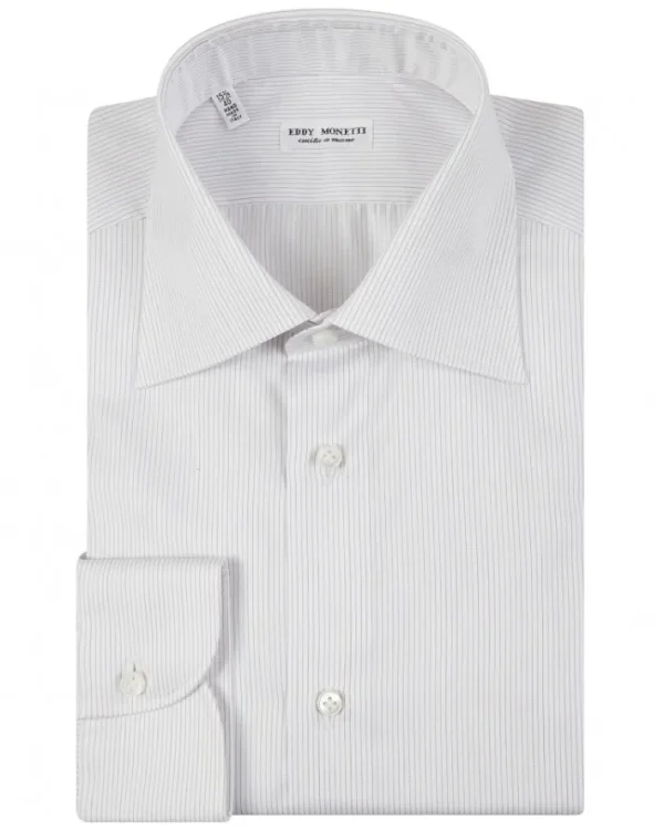 CAMICIA RIGA BICOLORE COLLO CLASSICO | Eddy Monetti Best
