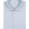 CAMICIA TINTA UNITA IN FLANELLA | Eddy Monetti Fashion