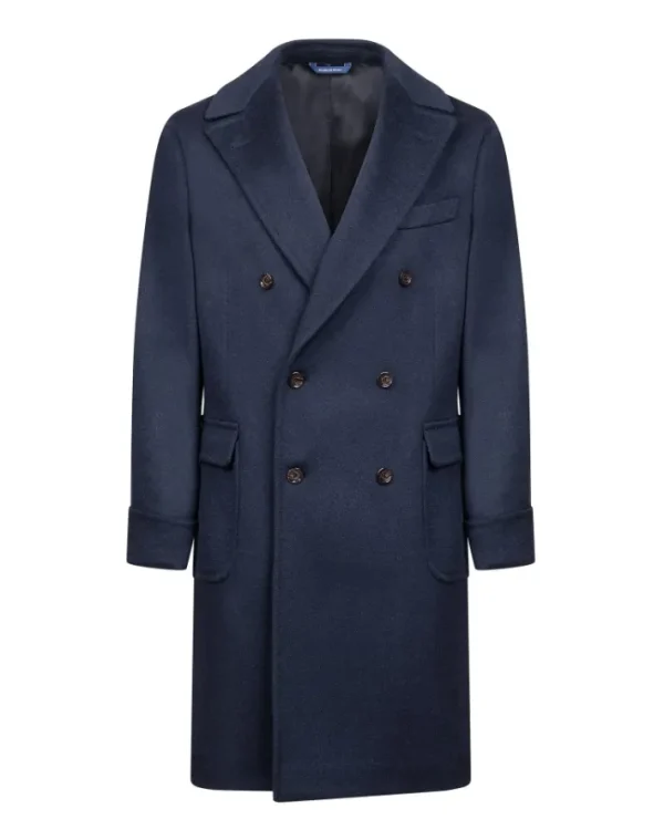 CAPPOTTO DOPPIO PETTO IN CASHMERE | Eddy Monetti Sale