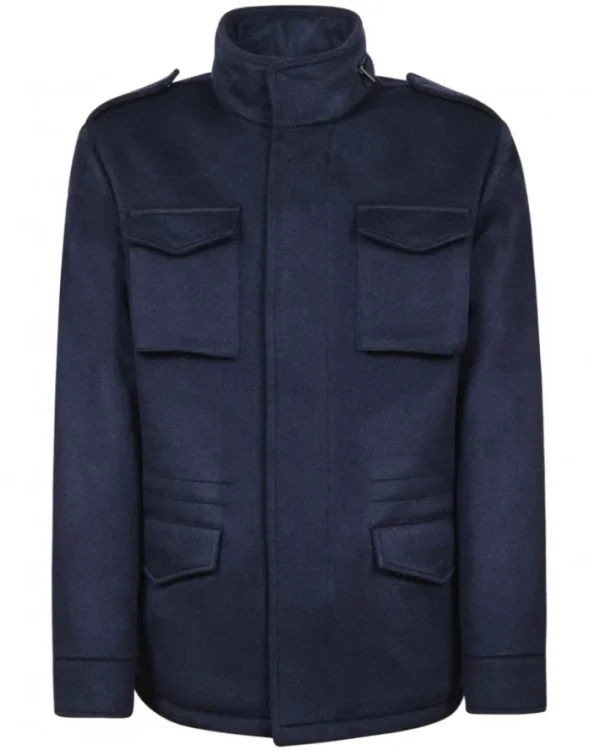 FIELD JACKET IN CASHMERE | Eddy Monetti New
