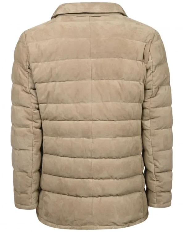 GIACCA TRAPUNTATA IN PELLE | Eddy Monetti Hot