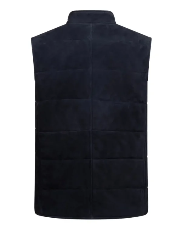 GILET REVERSIBILE IN SUEDE & CASHMERE | Eddy Monetti Discount