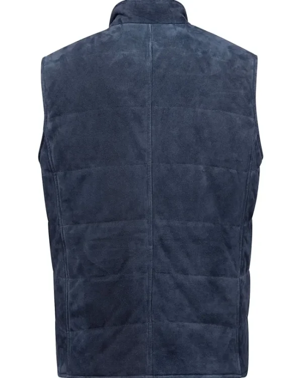 GILET REVERSIBILE IN SUEDE & CASHMERE | Eddy Monetti Discount