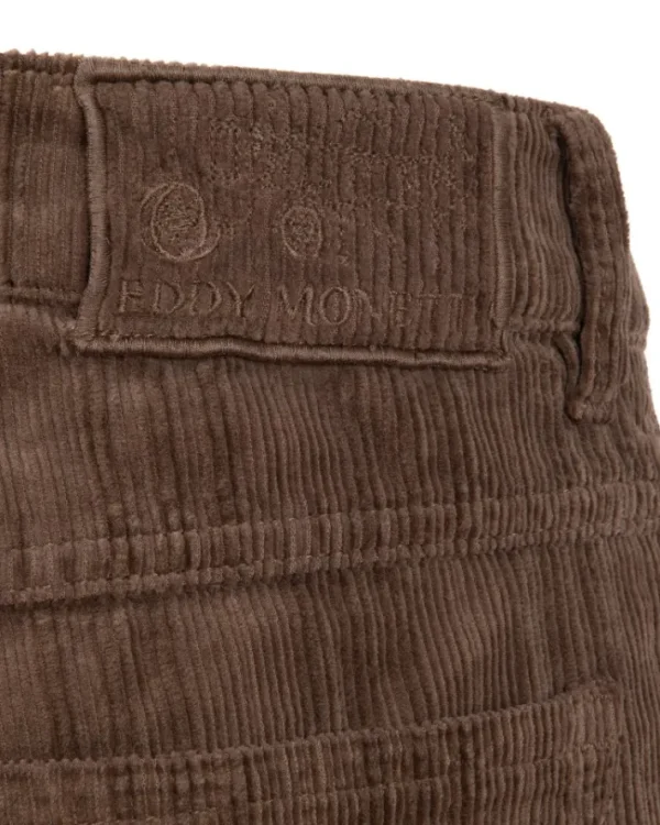 PANTALONE CINQUETASCHE IN VELLUTO | Eddy Monetti Online