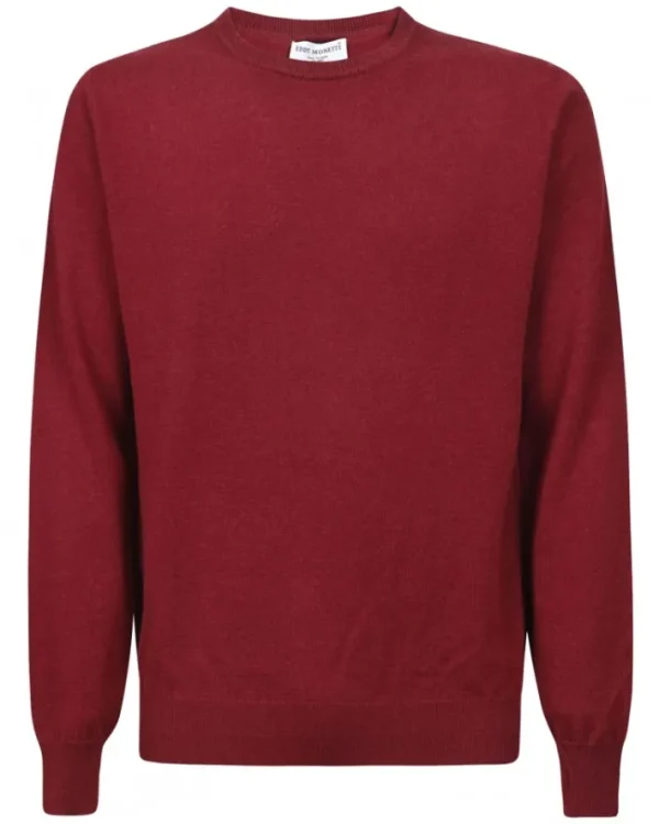 PULLOVER GIROCOLLO IN CASHMERE | Eddy Monetti Best