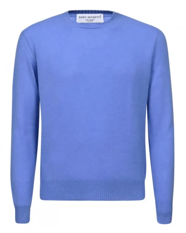 PULLOVER GIROCOLLO IN CASHMERE | Eddy Monetti Hot