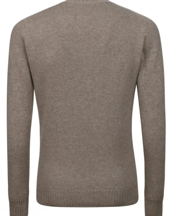 PULLOVER GIROCOLLO IN CASHMERE | Eddy Monetti Sale