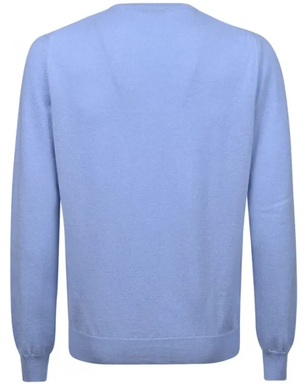 PULLOVER GIROCOLLO IN CASHMERE | Eddy Monetti Outlet