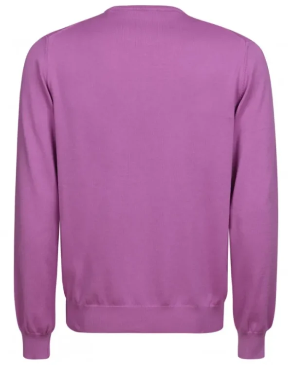 PULLOVER GIROCOLLO IN COTONE | Eddy Monetti Sale
